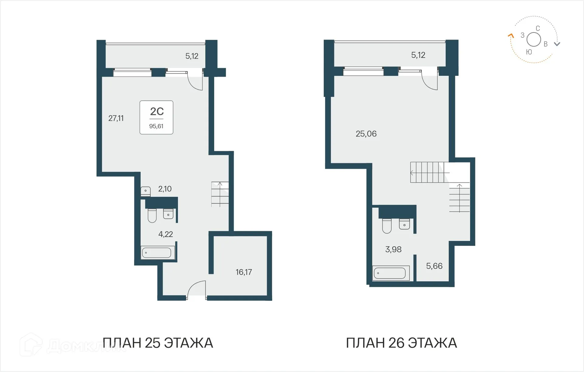 Фото квартиры в ЖК Тайм Парк Апартаменты