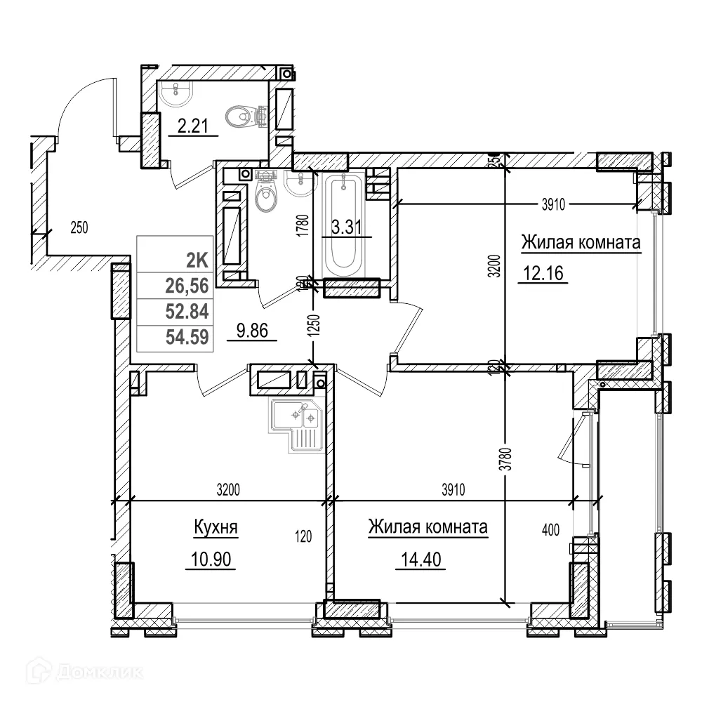 Фото квартиры в ЖК Чернышевский