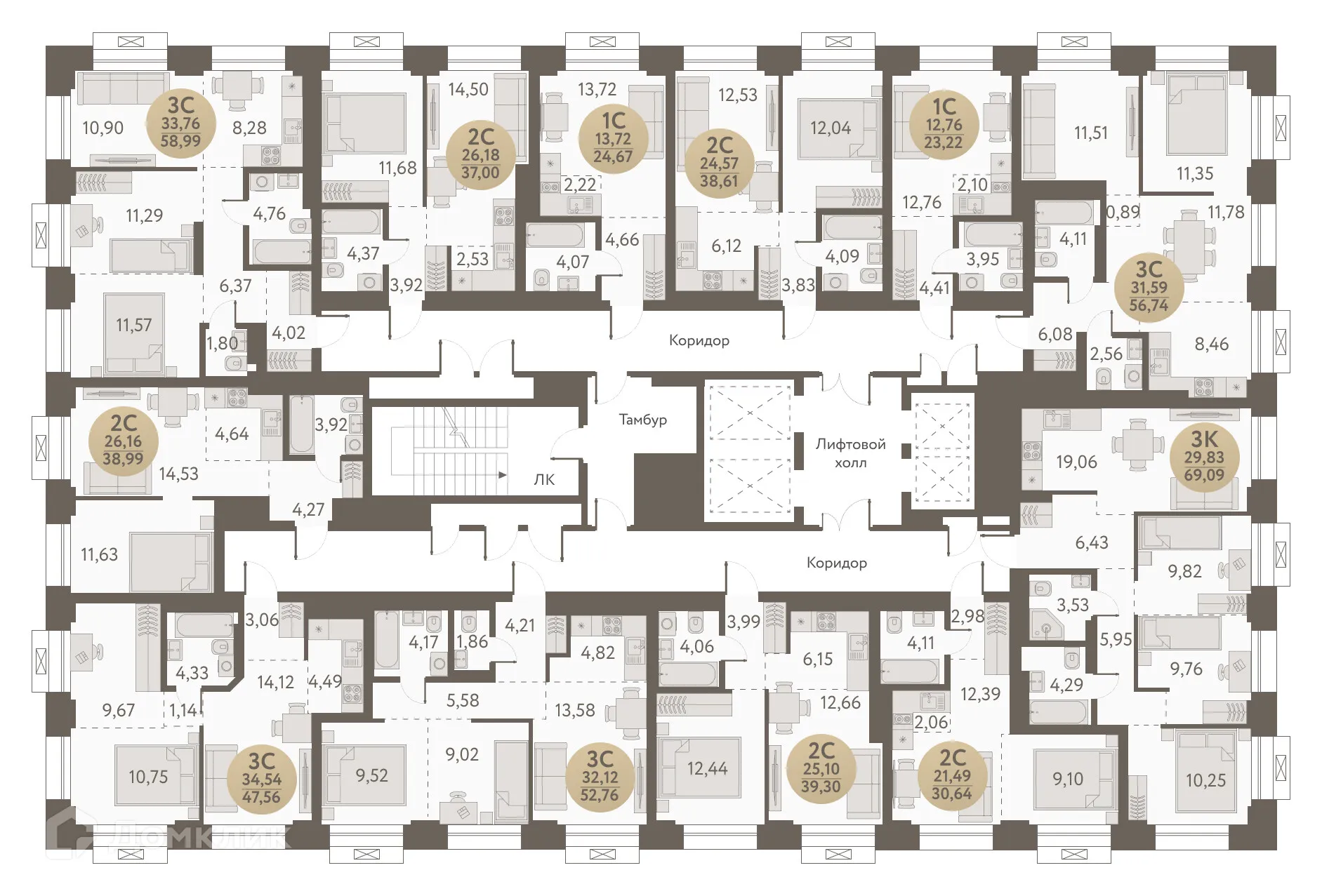 Фото квартиры в ЖК Urban peaks (Урбан пикс)