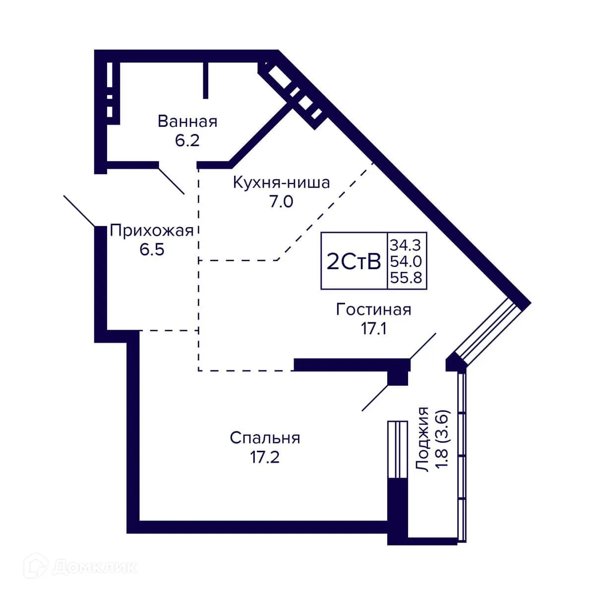 Фото квартиры в ЖК Жилой дом "GRANDO" (Грандо)