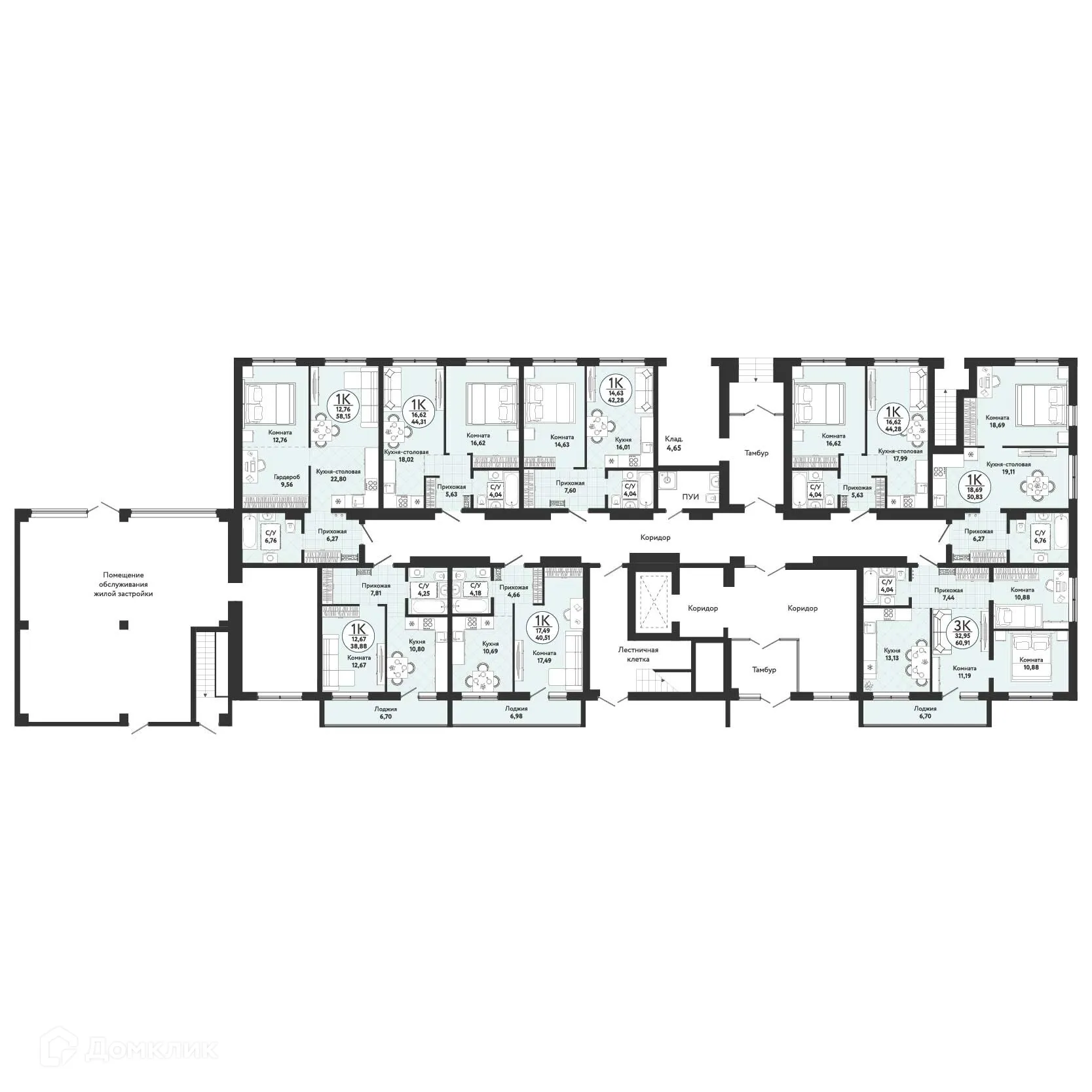 Фото квартиры в ЖК Одоевский