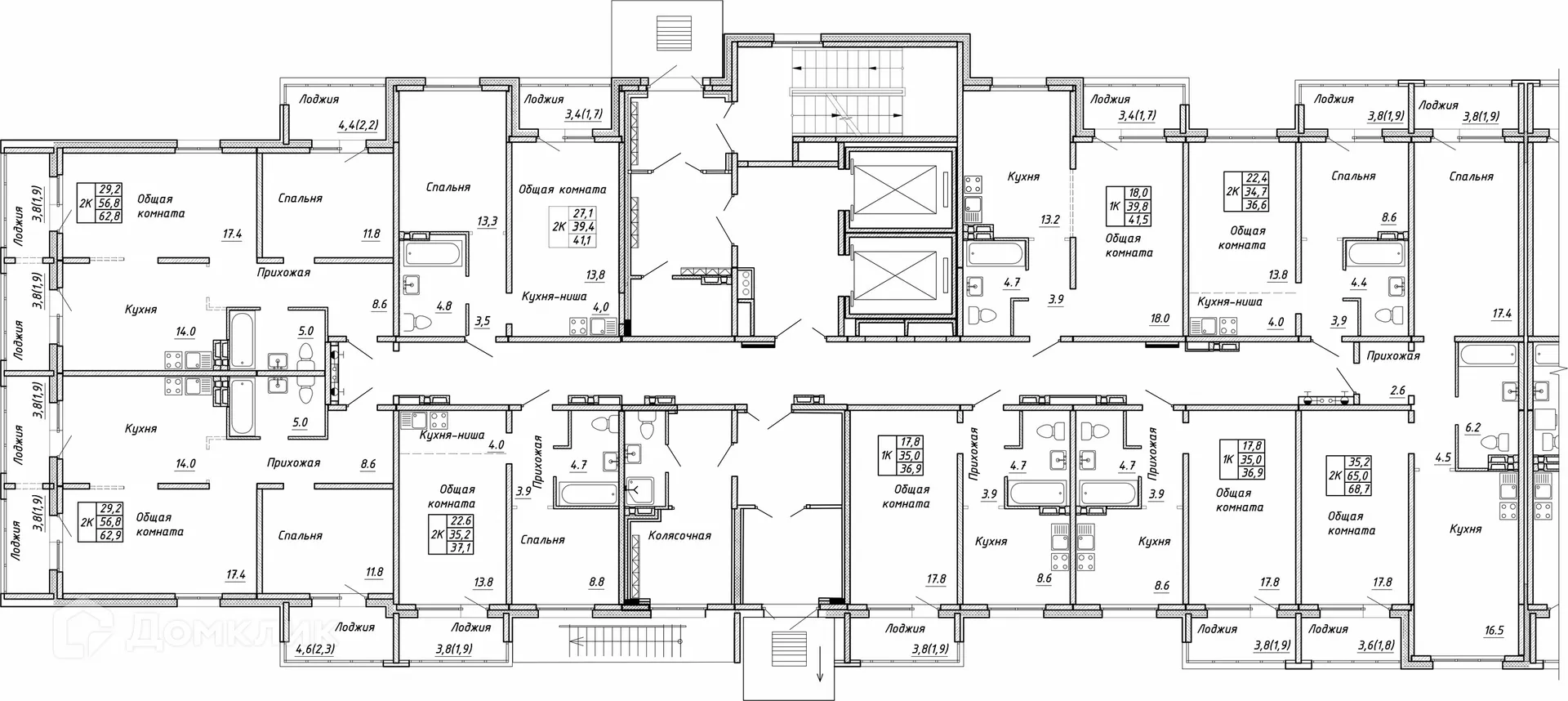 Фото квартиры в ЖК по ул. Связистов