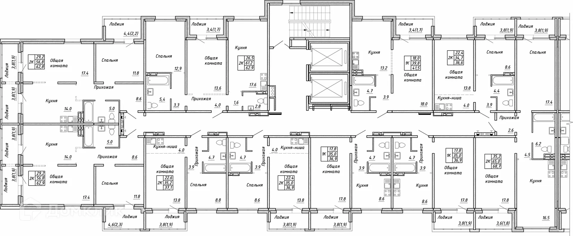 Фото квартиры в ЖК по ул. Связистов