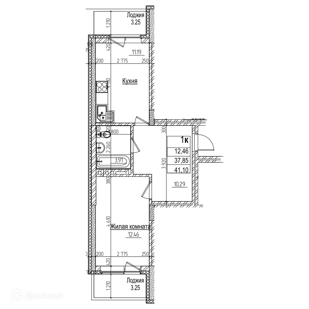 Фото квартиры в ЖК Возрождение