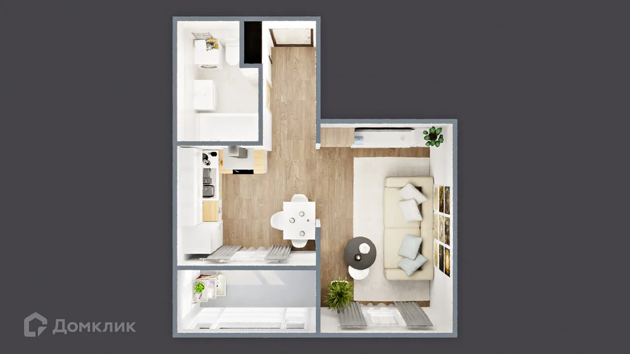 Фото квартиры в ЖК САМОЦВЕТЫ