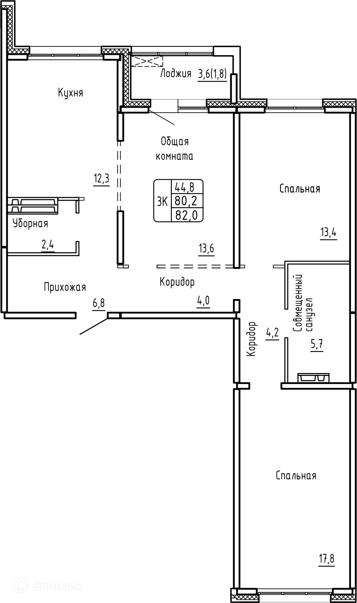 Фото квартиры в ЖК САМОЦВЕТЫ
