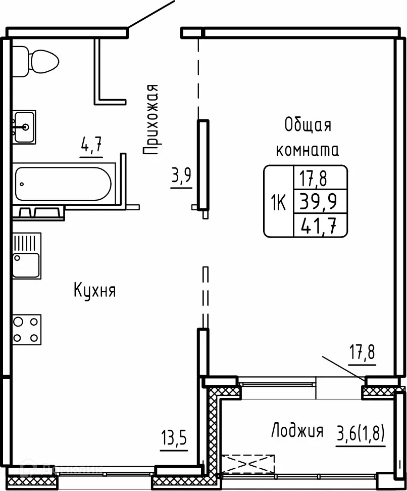 Фото квартиры в ЖК САМОЦВЕТЫ