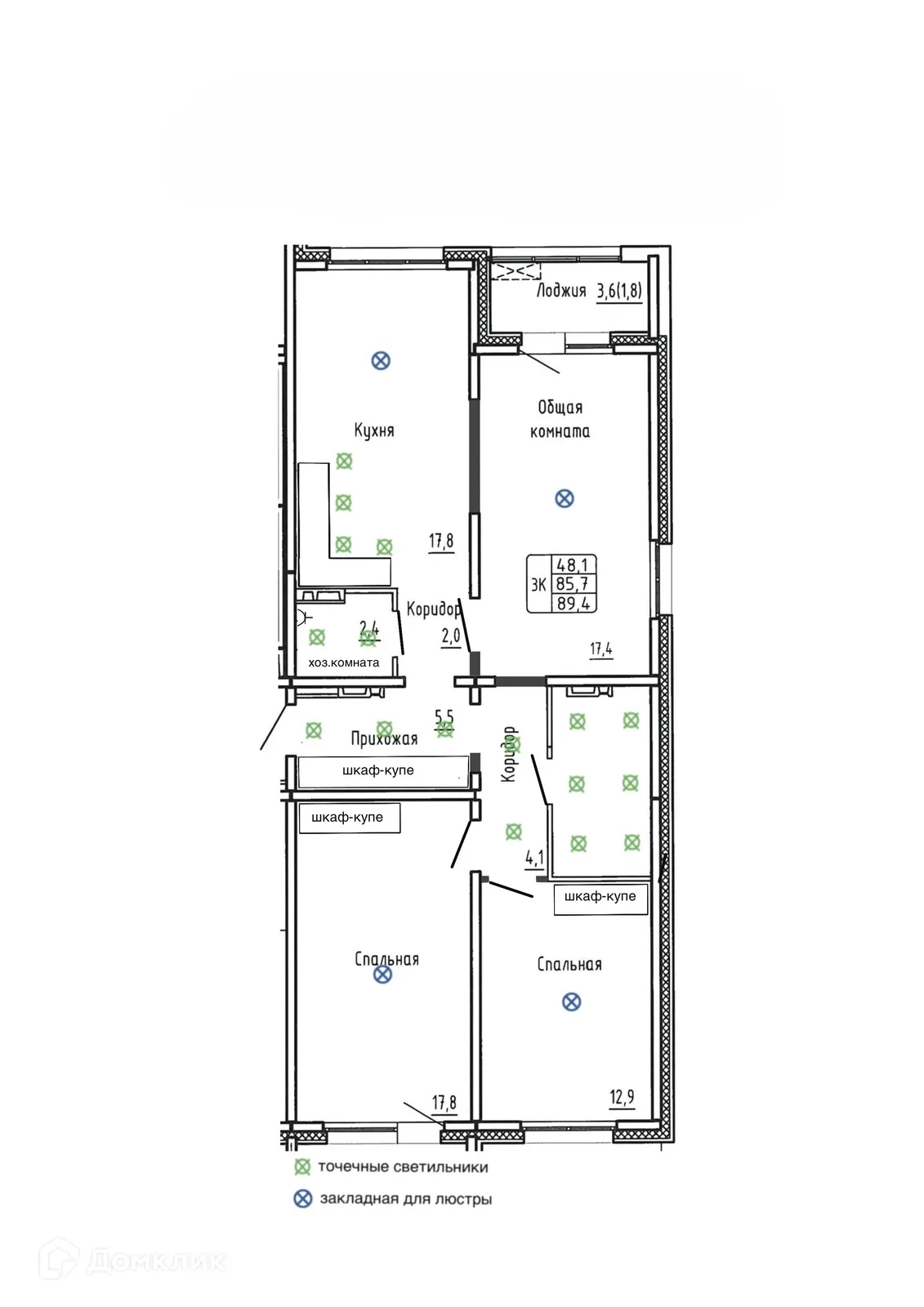 Фото квартиры в ЖК САМОЦВЕТЫ