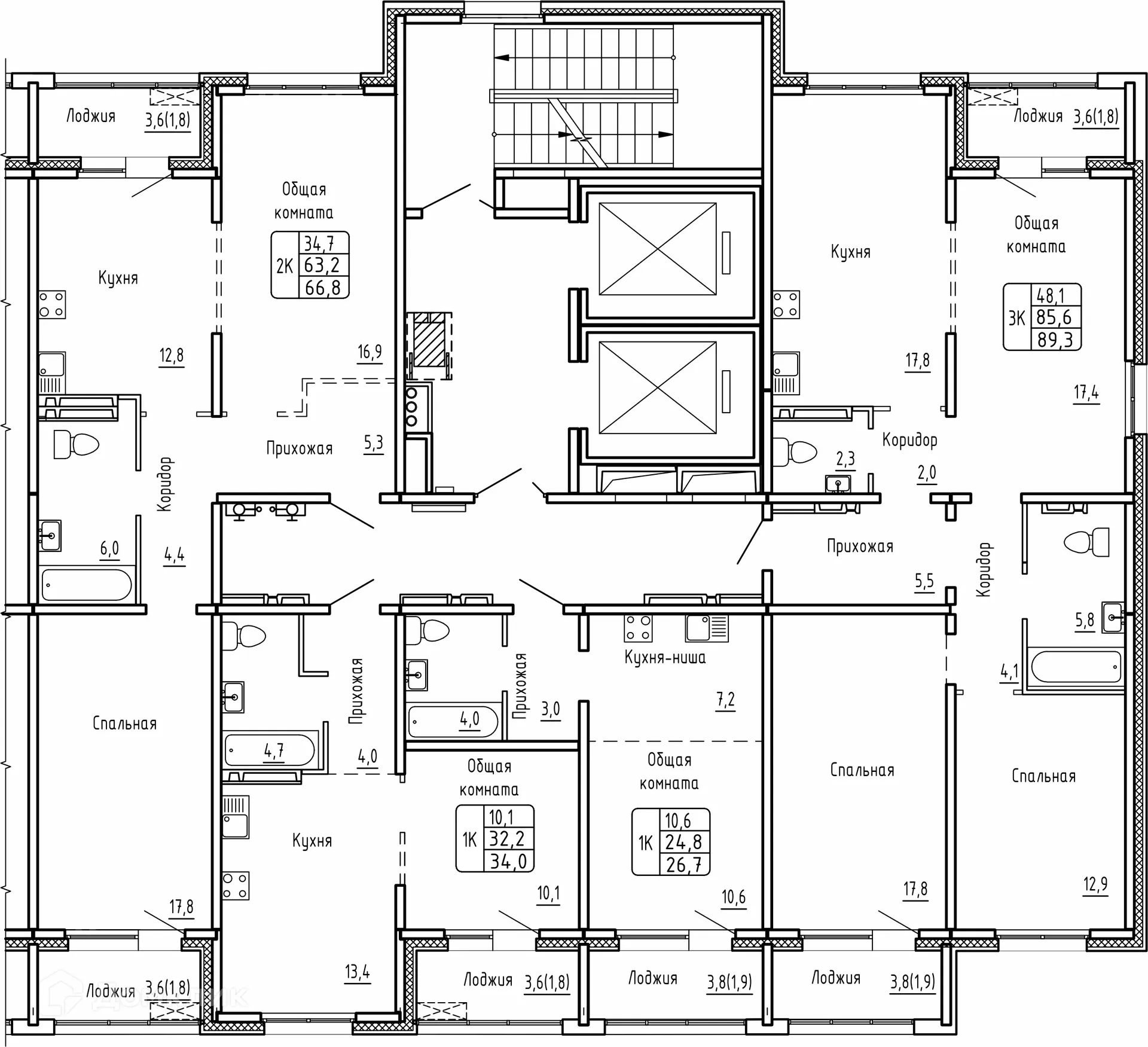 Фото квартиры в ЖК САМОЦВЕТЫ