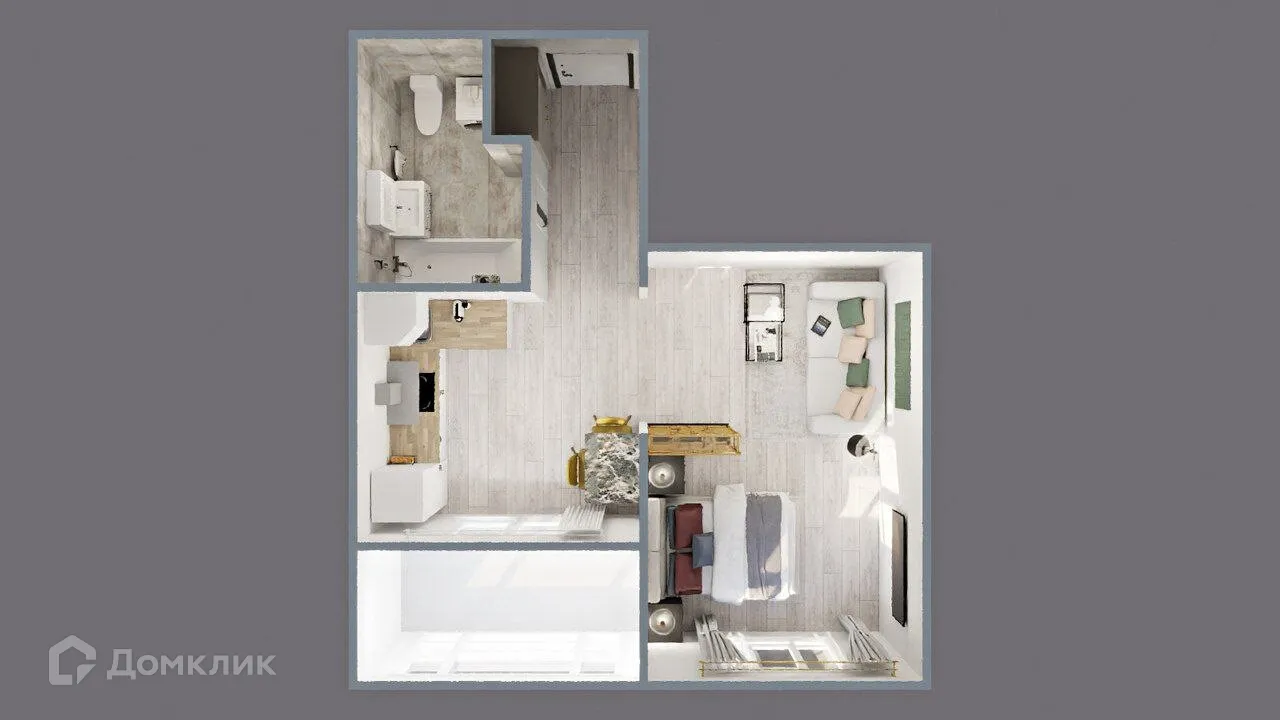 Фото квартиры в ЖК САМОЦВЕТЫ