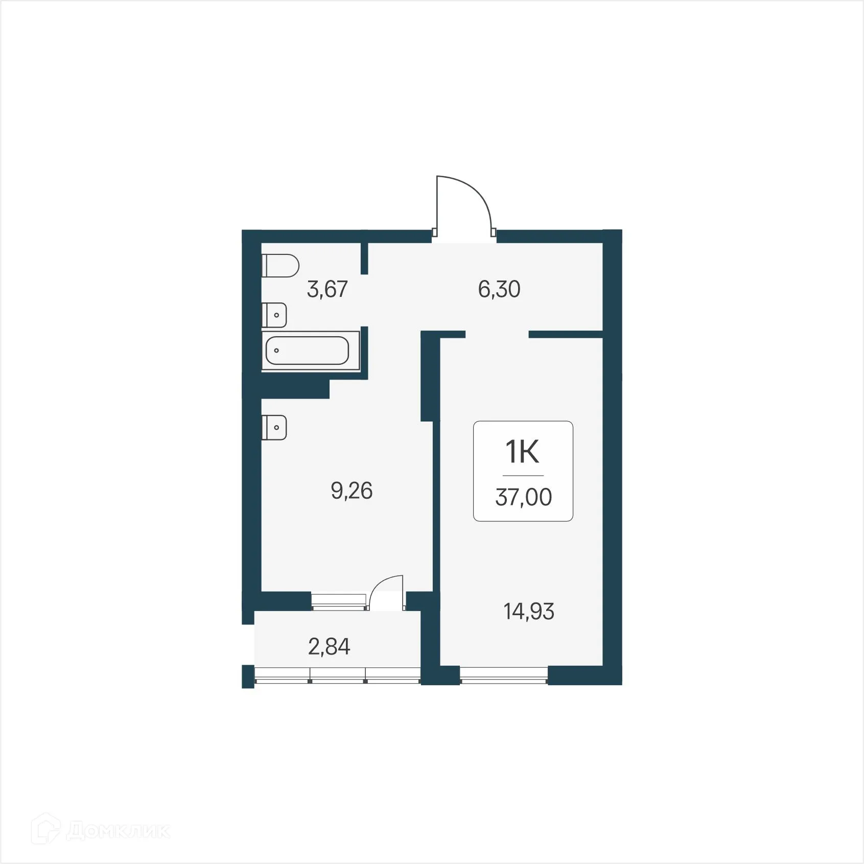 Фото квартиры в ЖК Новосибирская область, город Г Новосибирск, Оловозаводская