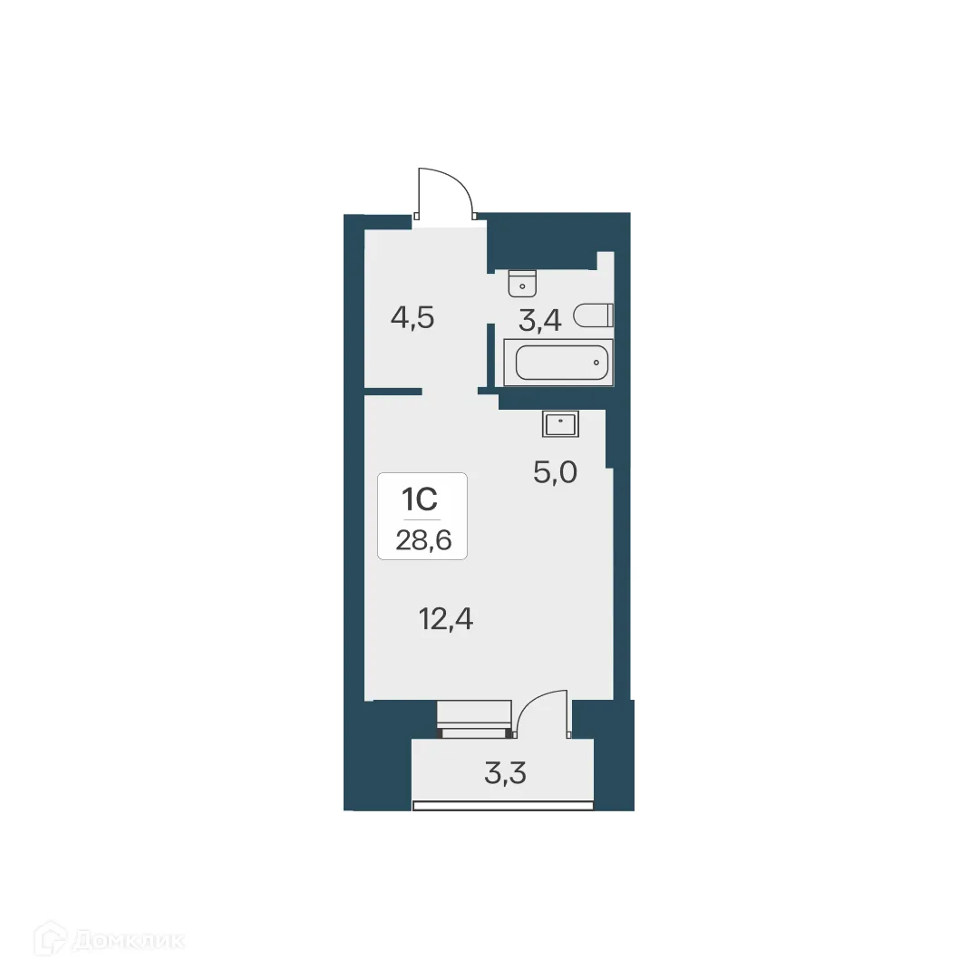 Фото квартиры в ЖК Расцветай на Красном