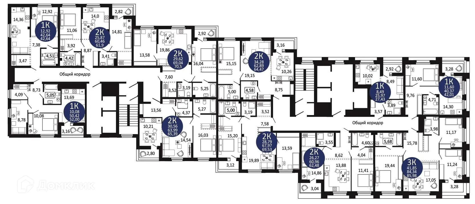 Фото квартиры в ЖК "Первый на Рябиновой"