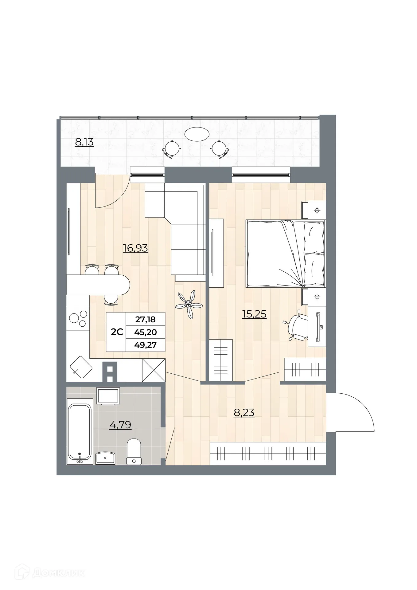 Фото квартиры в ЖК Рубин