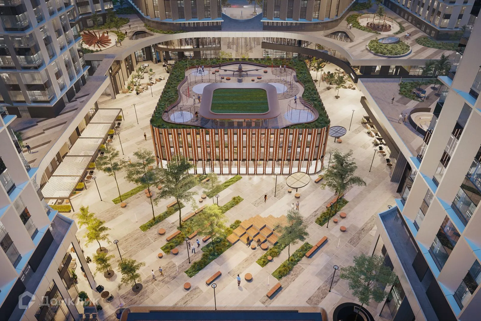 Планировка студии квартиры 26.01 м² в ЖК АЭРОН, г. Новосибирск — фото 17