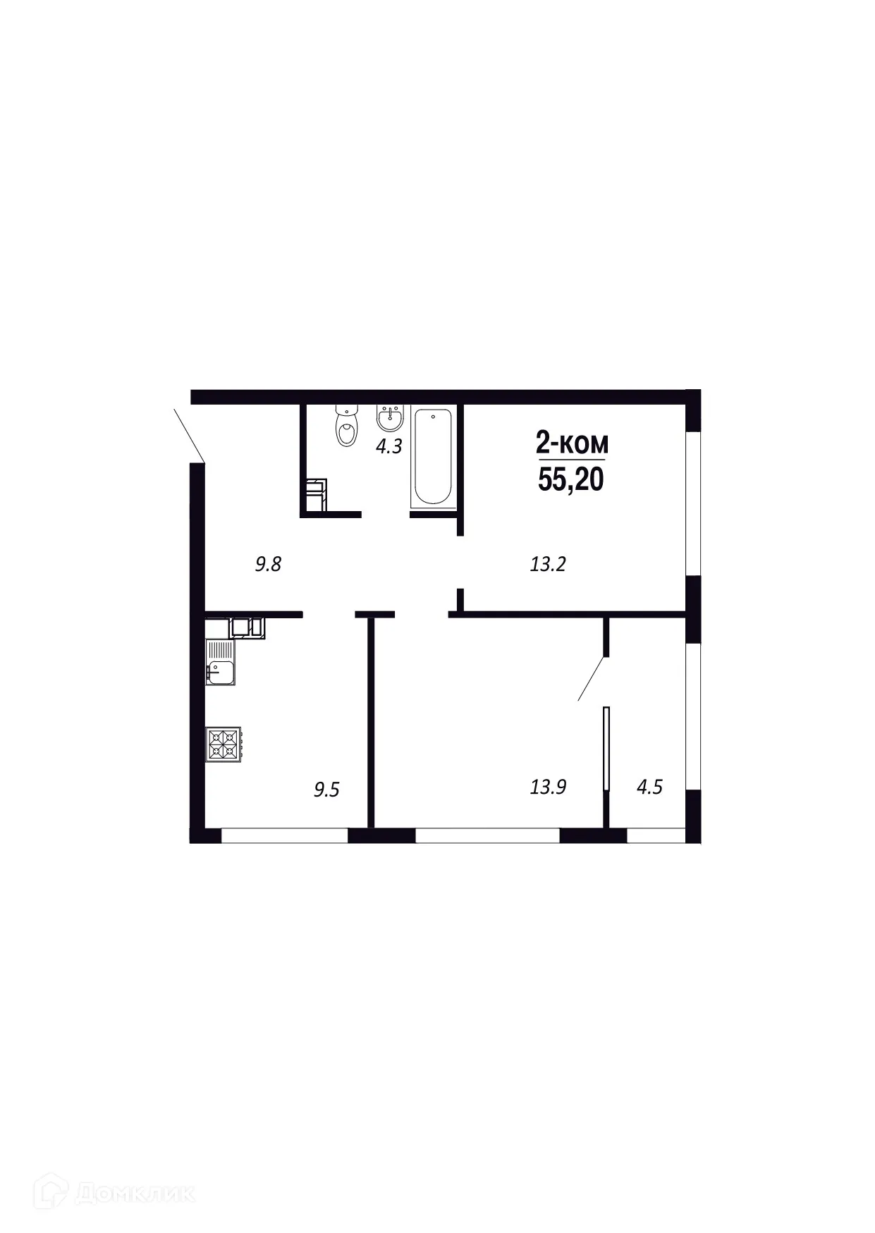 Фото квартиры в ЖК ПАРК-КВАРТАЛ "КОРОЛЕВ"