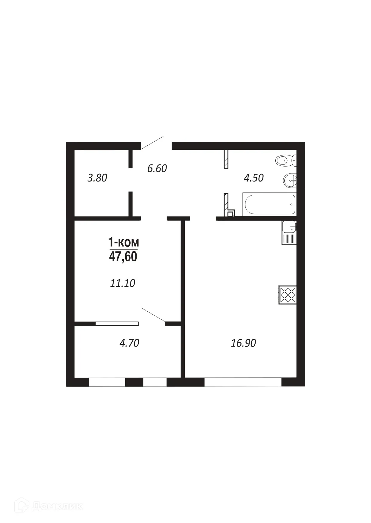 Фото квартиры в ЖК ПАРК-КВАРТАЛ "КОРОЛЕВ"