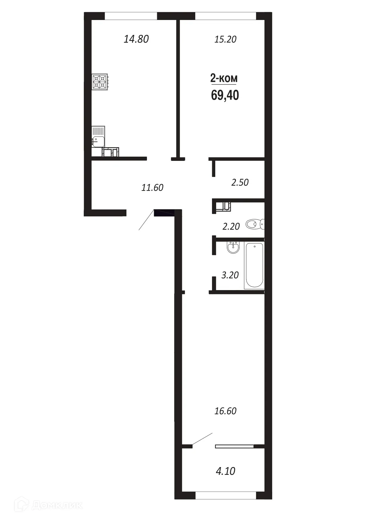 Фото квартиры в ЖК ПАРК-КВАРТАЛ "КОРОЛЕВ"