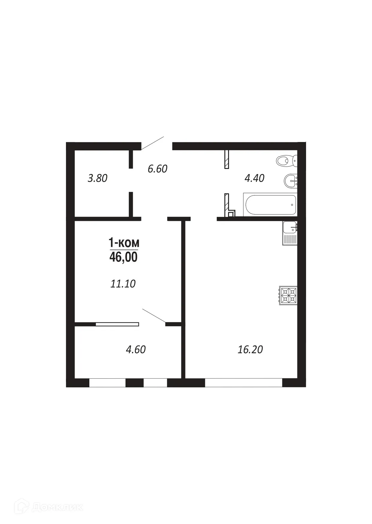 Фото квартиры в ЖК ПАРК-КВАРТАЛ "КОРОЛЕВ"