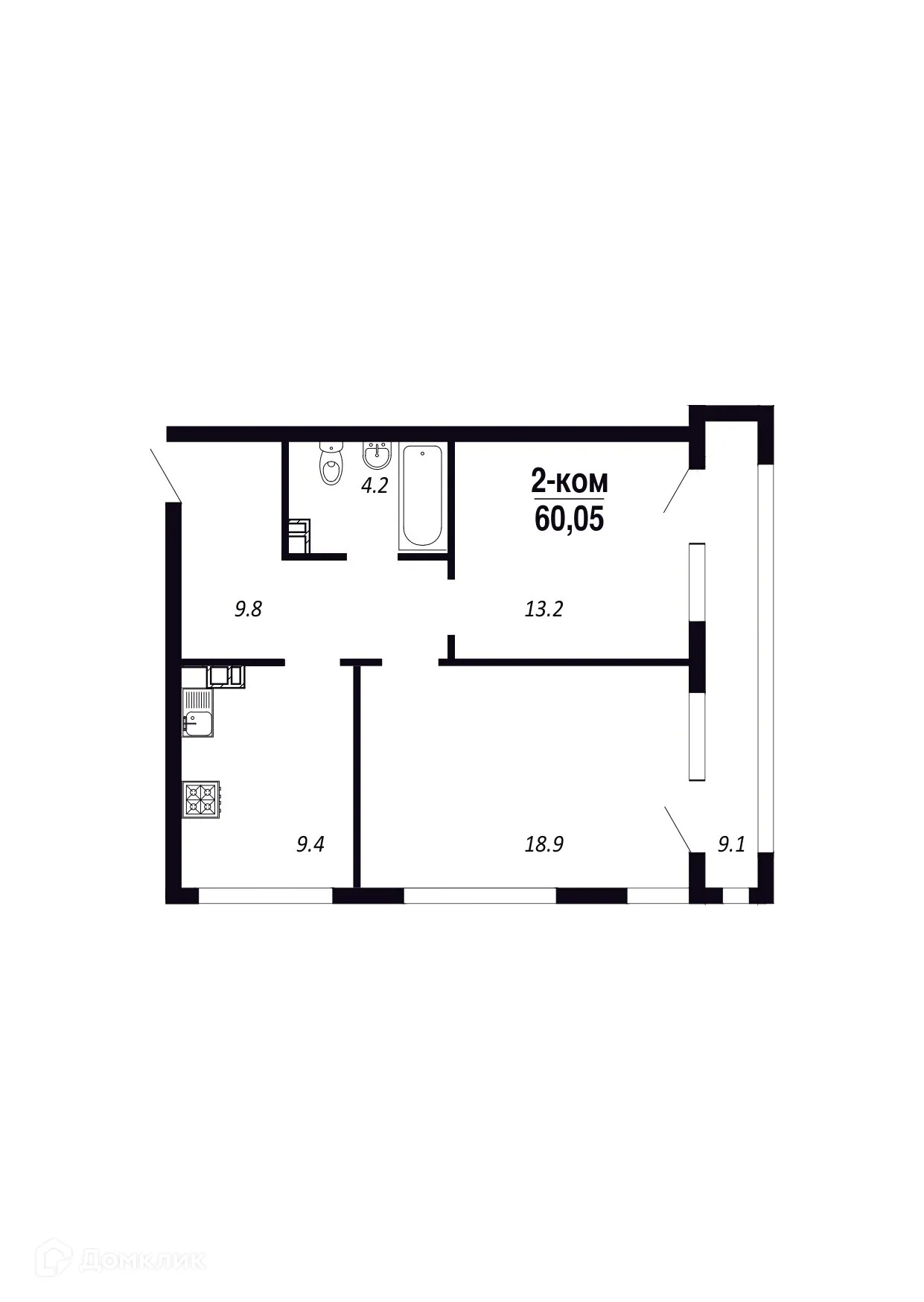 Фото квартиры в ЖК ПАРК-КВАРТАЛ "КОРОЛЕВ"