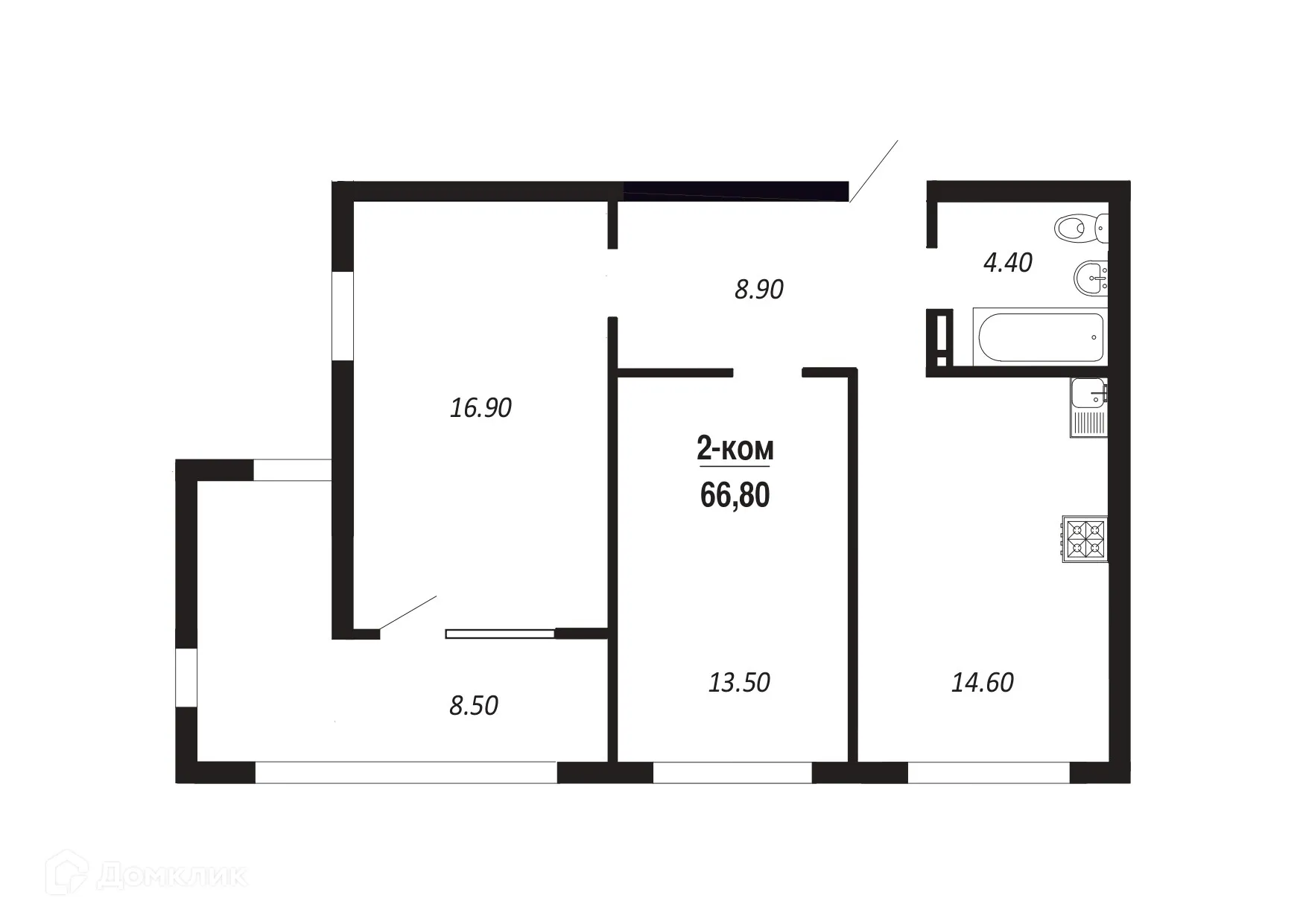 Фото квартиры в ЖК ПАРК-КВАРТАЛ "КОРОЛЕВ"