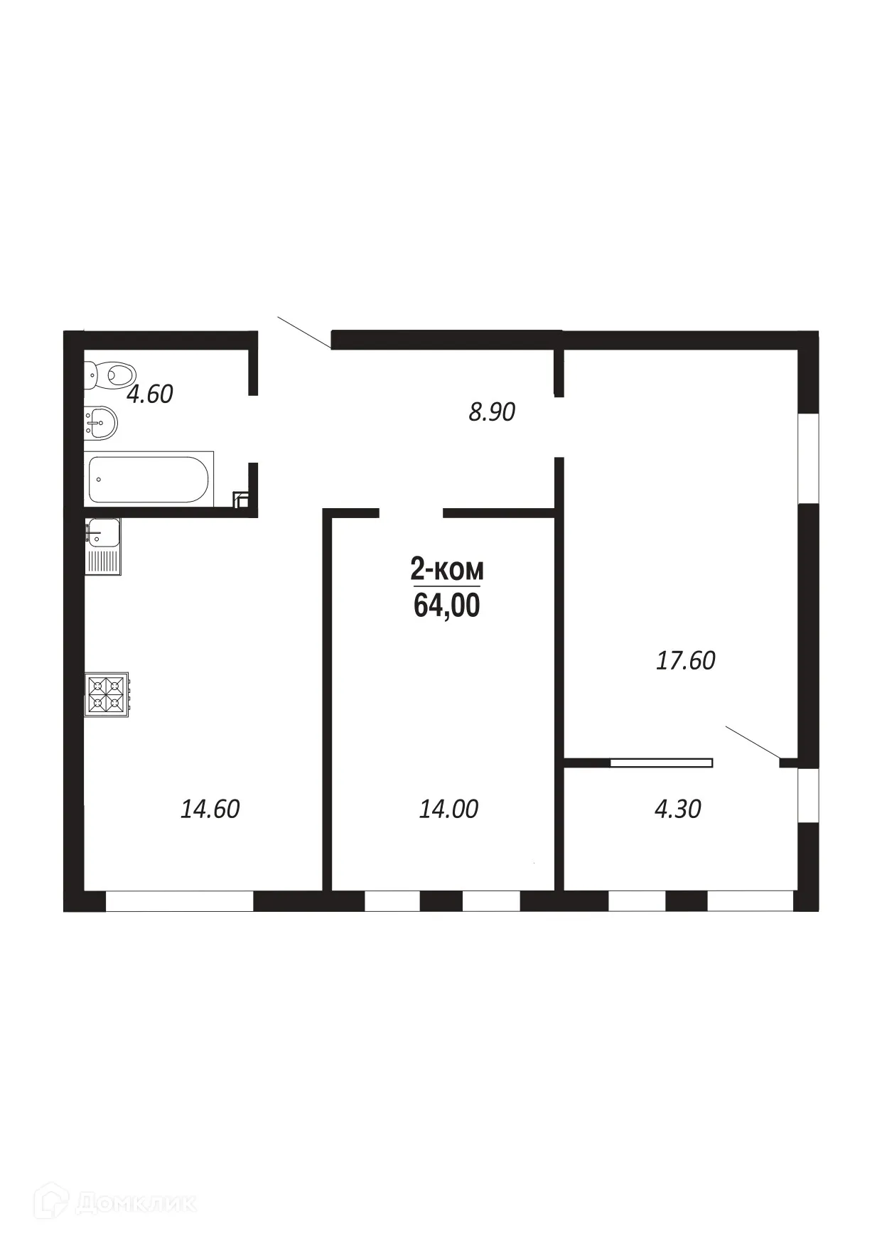 Фото квартиры в ЖК ПАРК-КВАРТАЛ "КОРОЛЕВ"