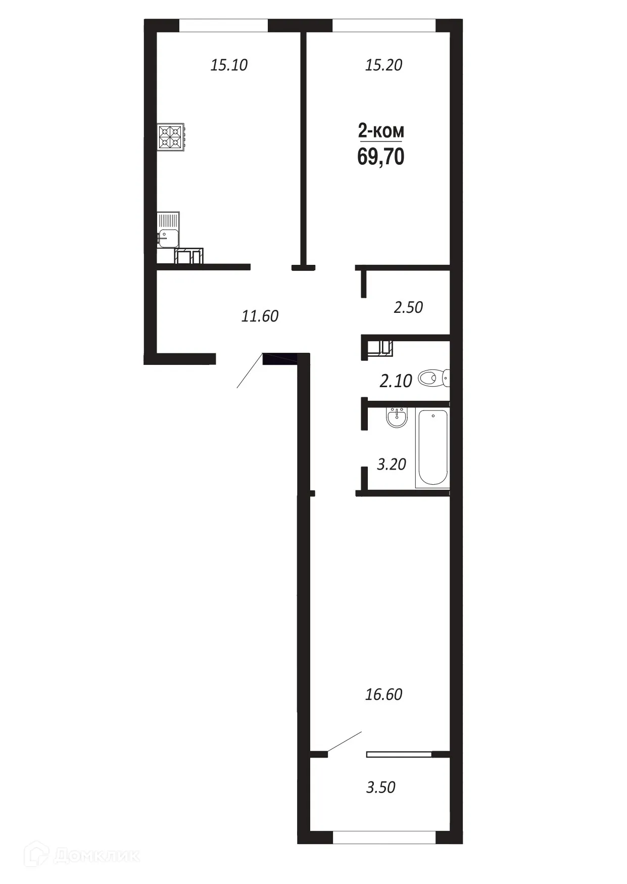 Фото квартиры в ЖК ПАРК-КВАРТАЛ "КОРОЛЕВ"