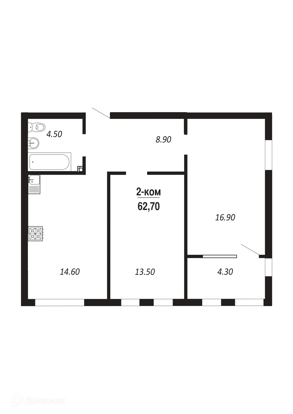 Фото квартиры в ЖК ПАРК-КВАРТАЛ "КОРОЛЕВ"
