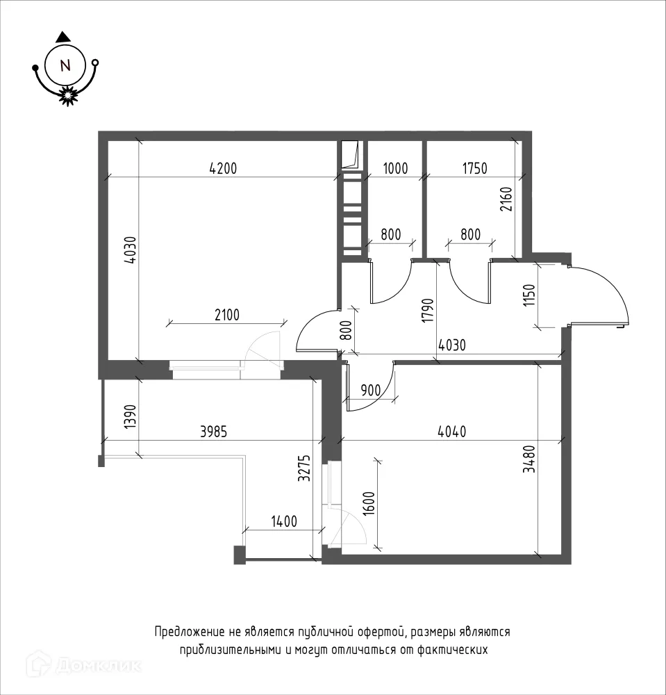 Фото квартиры в ЖК Зеленая река