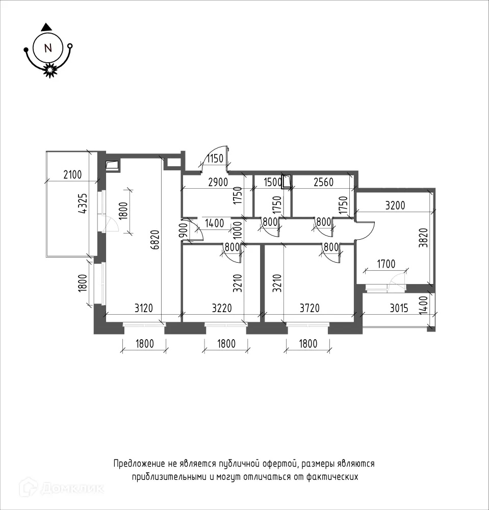 Фото квартиры в ЖК Зеленая река