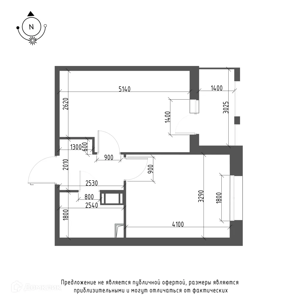 Фото квартиры в ЖК Зеленая река