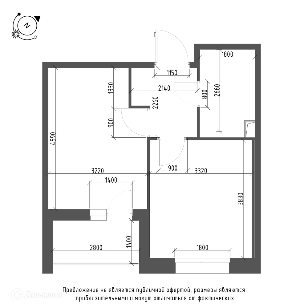 Фото квартиры в ЖК Зеленая река