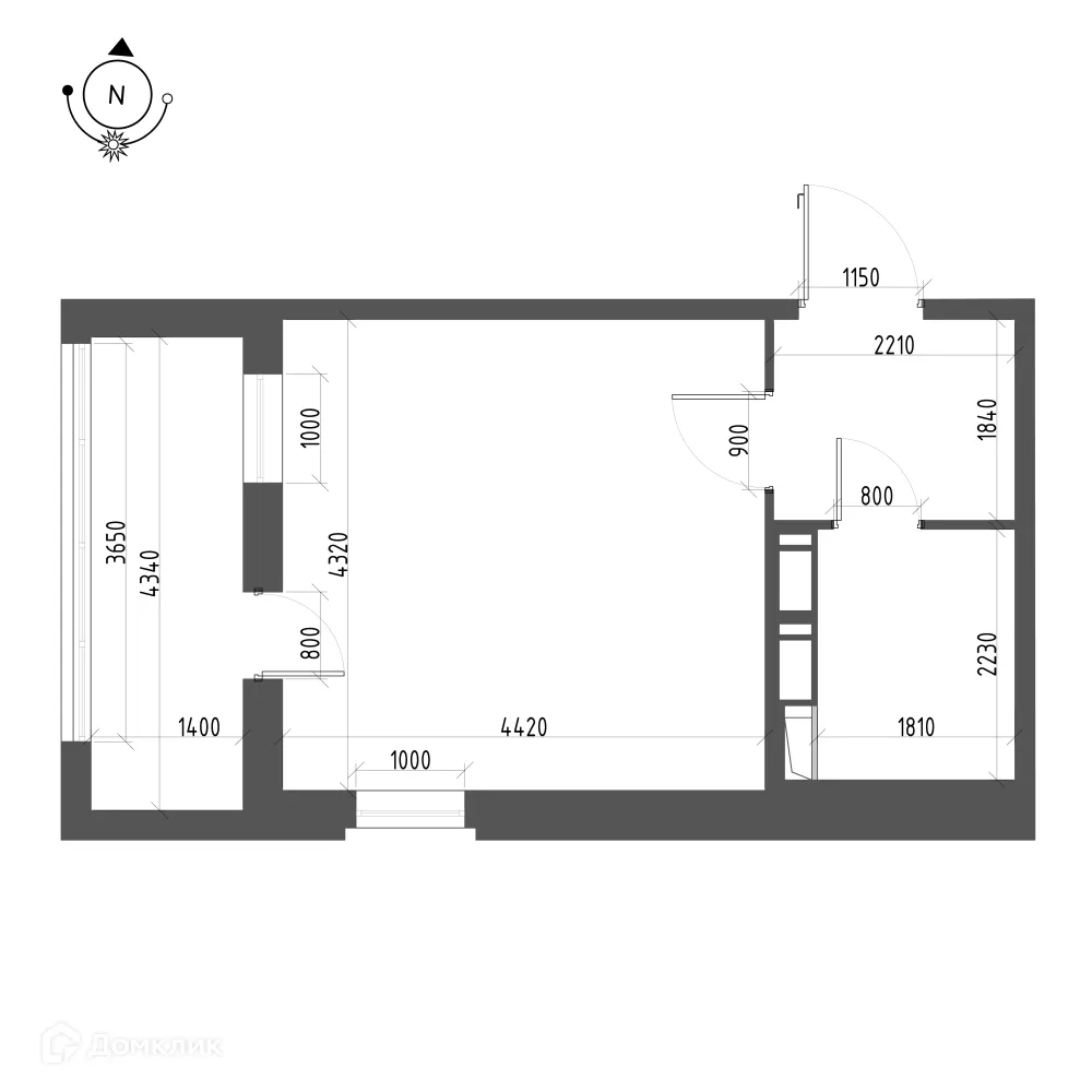 Фото квартиры в ЖК Зеленая река