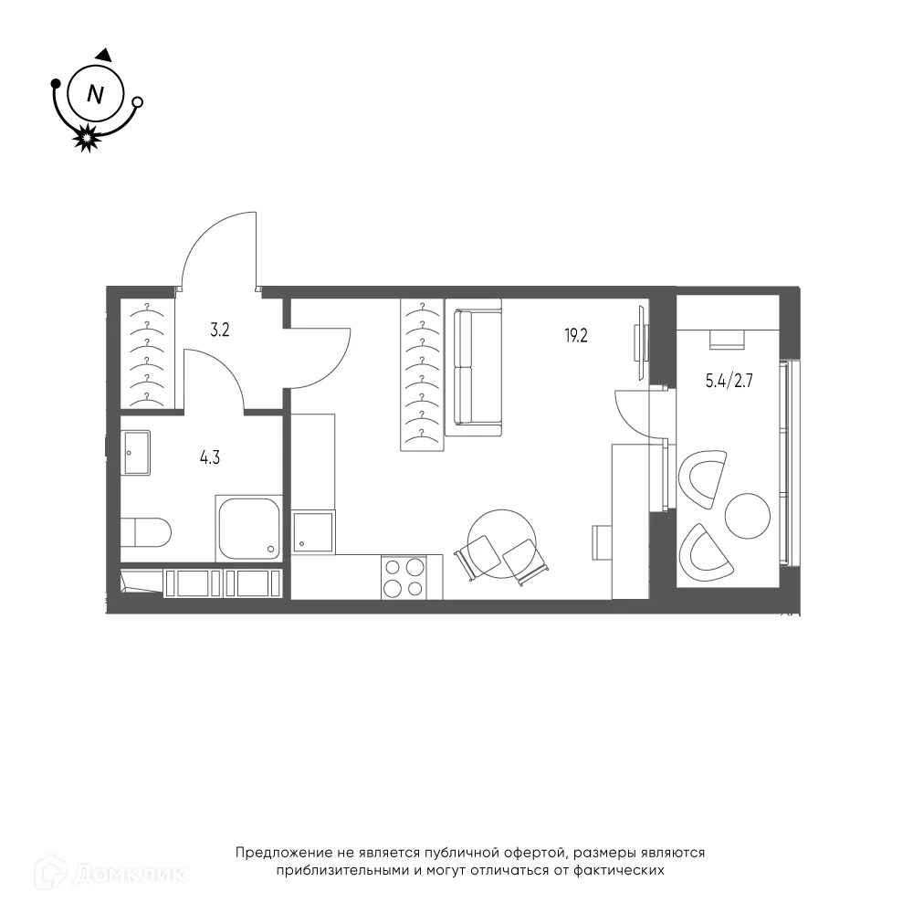 Фото квартиры в ЖК Зеленая река