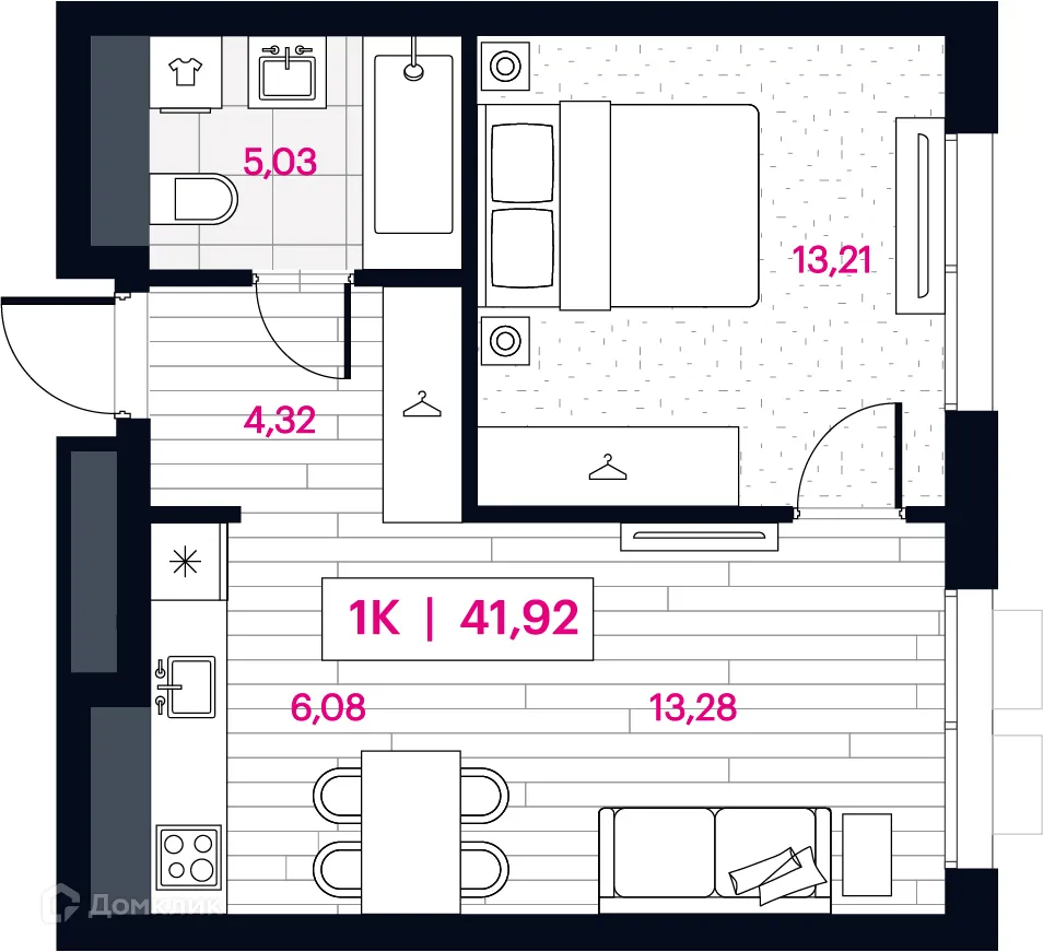 Фото квартиры в ЖК Пушкина 77