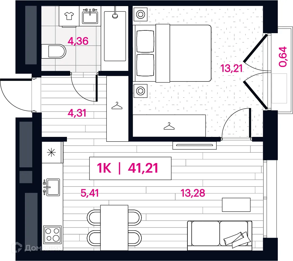 Фото квартиры в ЖК Пушкина 77
