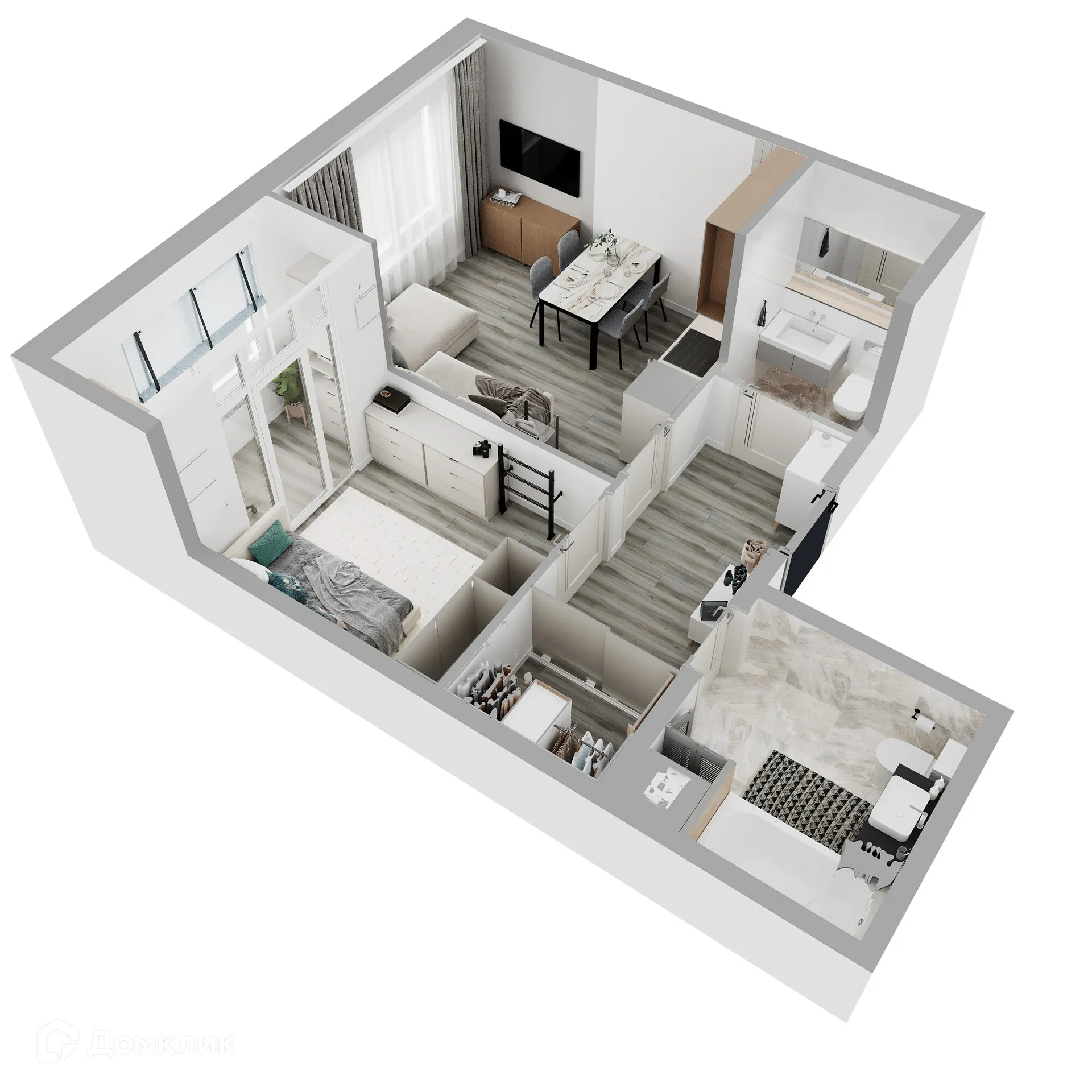 Фото квартиры в ЖК Красное яблоко