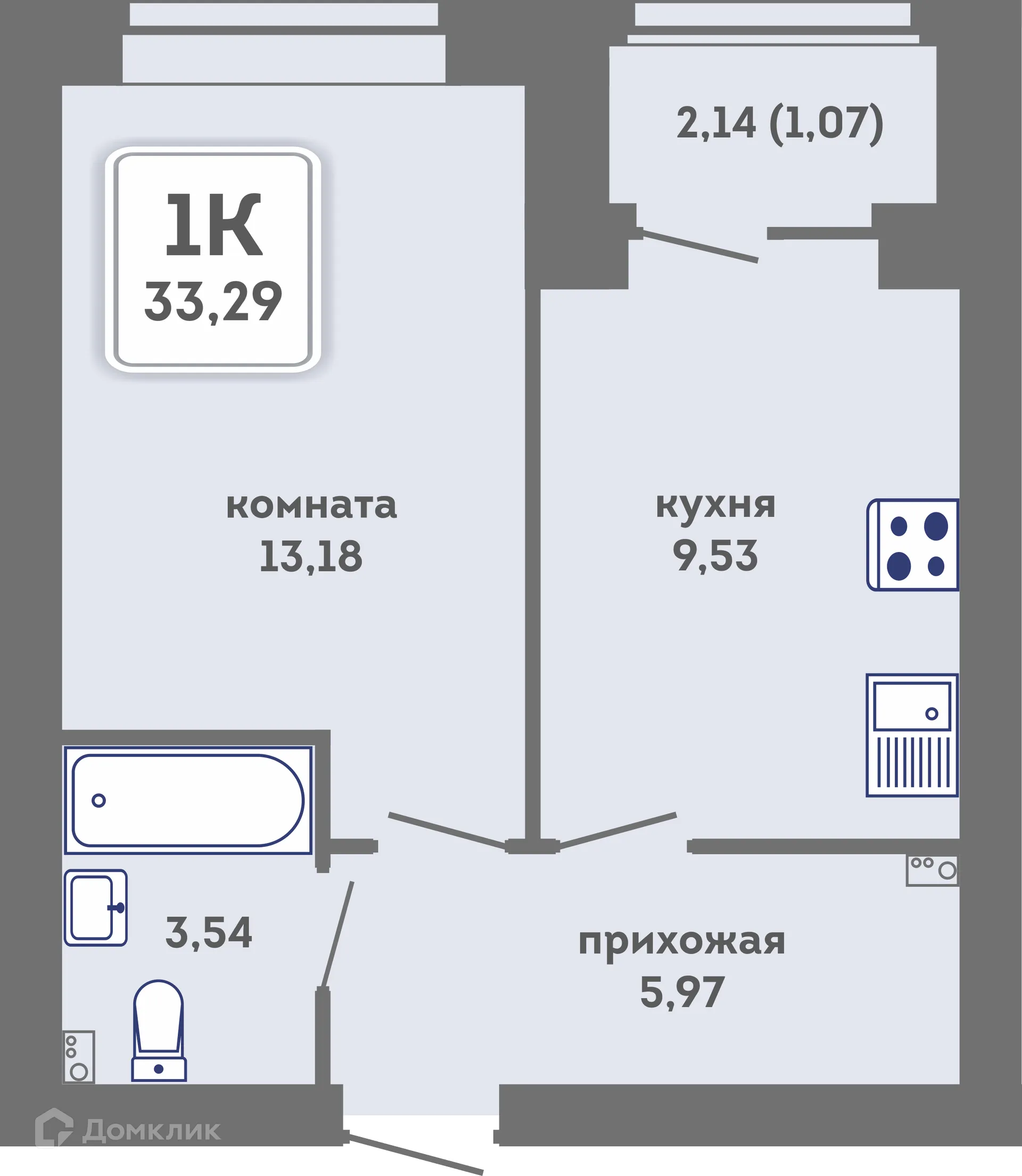 Фото квартиры в ЖК Романтик