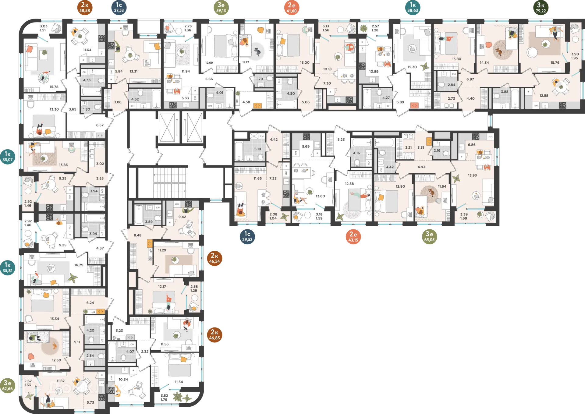 Фото квартиры в ЖК Дом Дружба на Металлистов 18