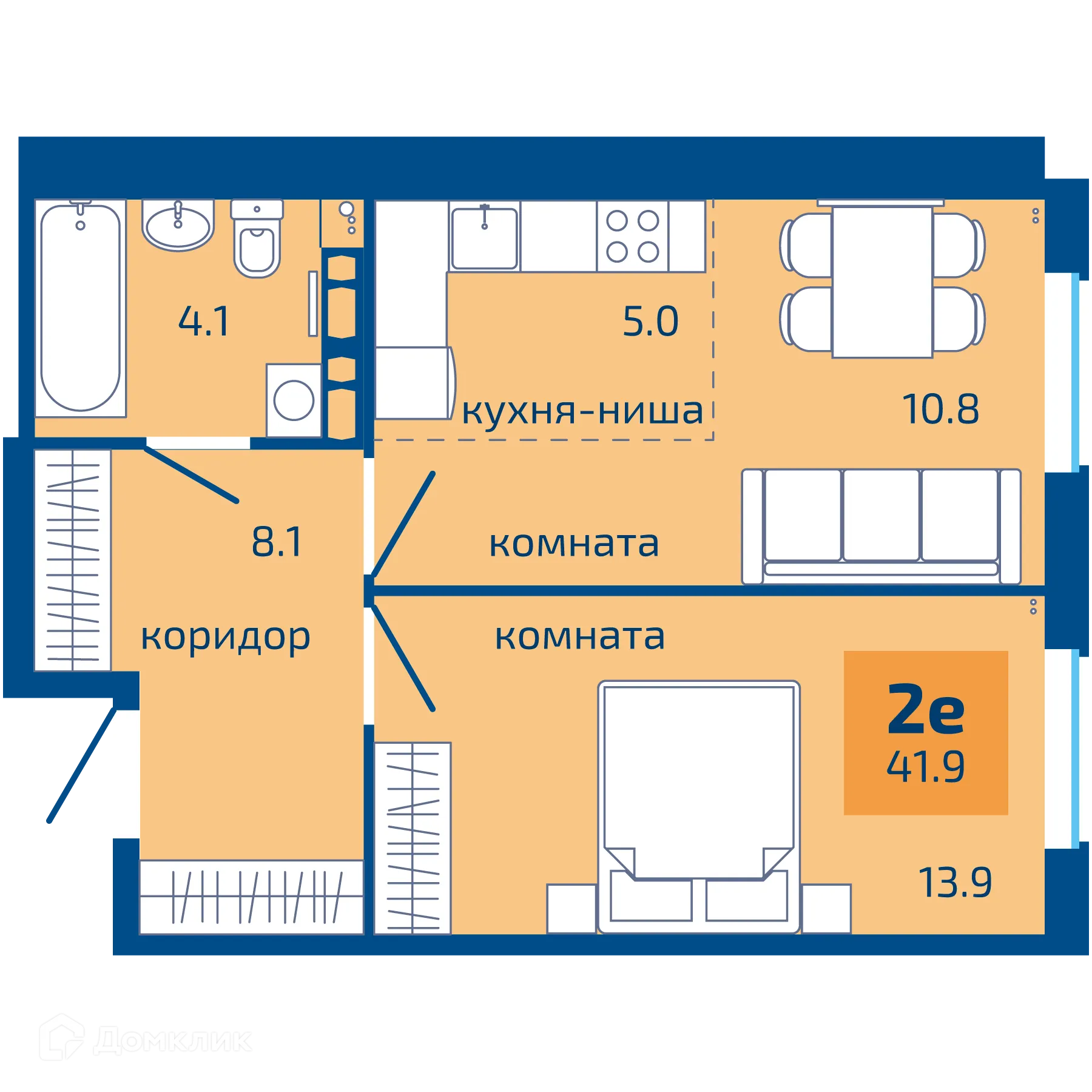 Фото квартиры в ЖК Патриот