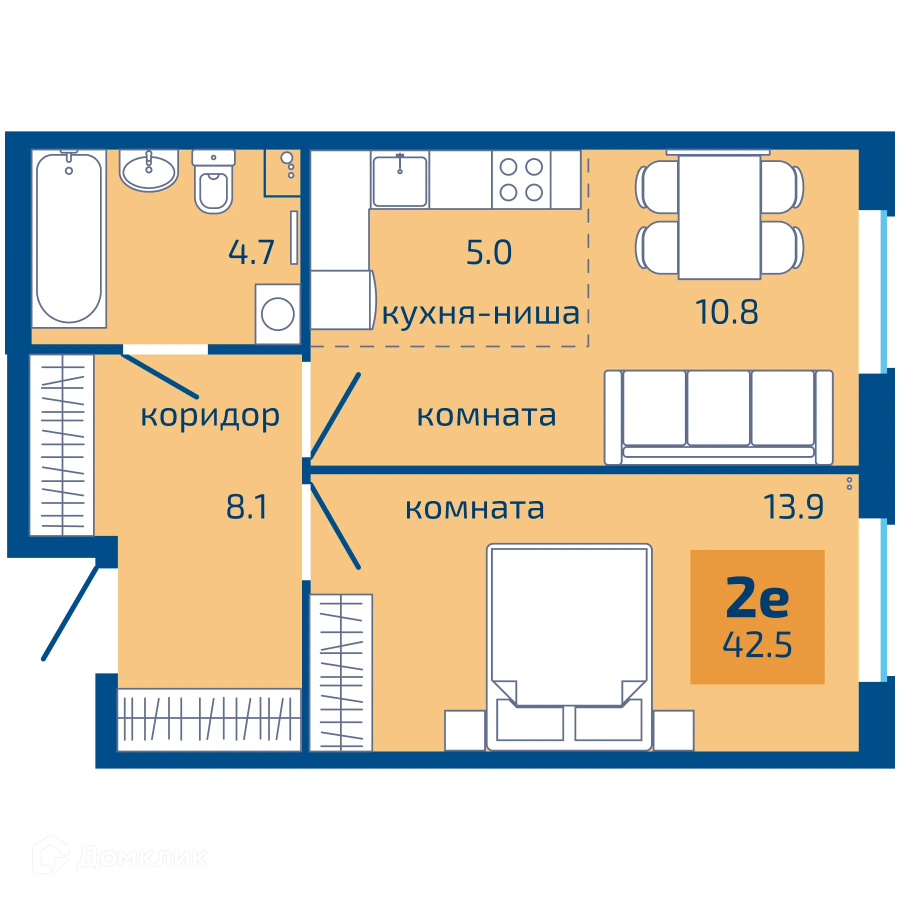 Фото квартиры в ЖК Патриот