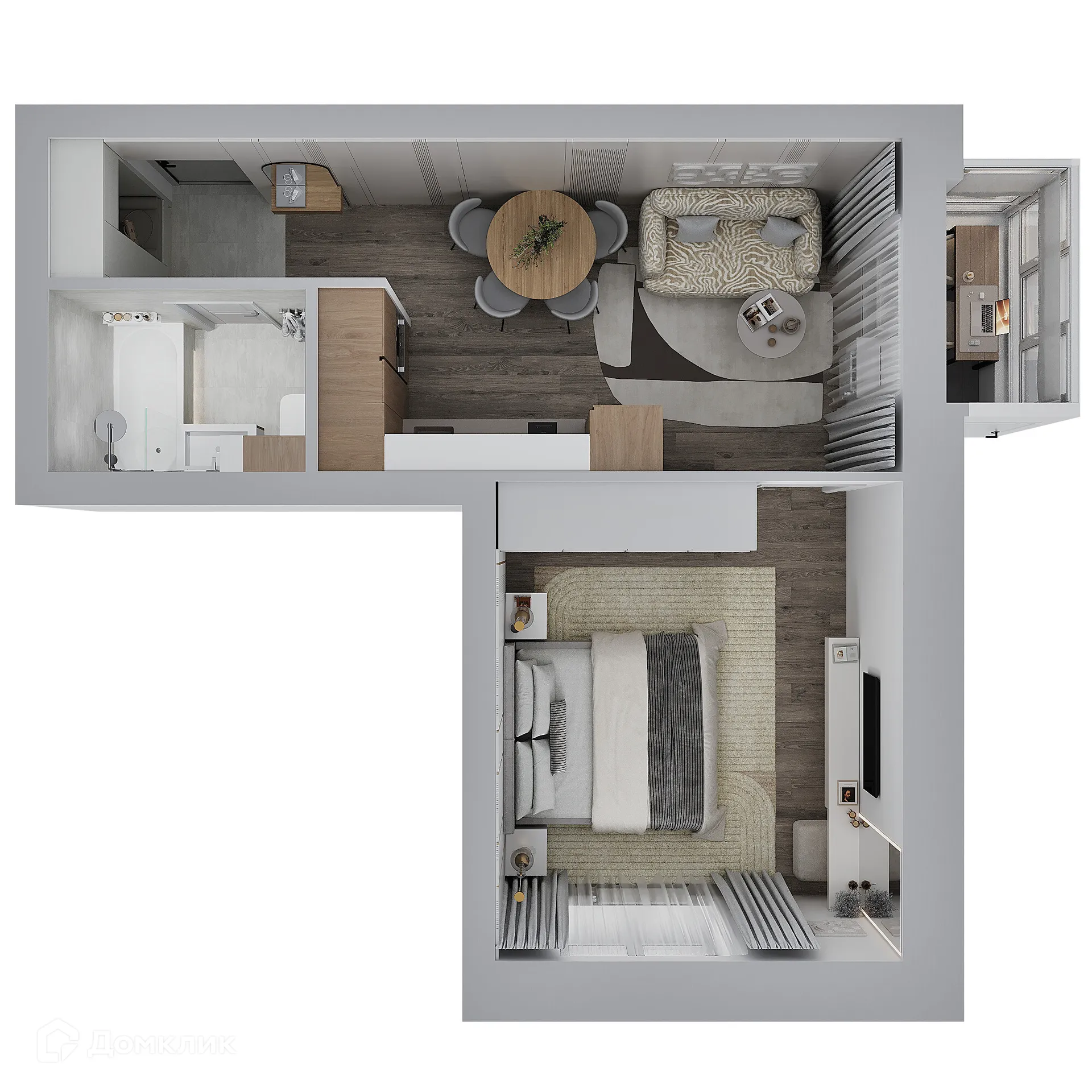 Фото квартиры в ЖК Альфа дом на Гайве