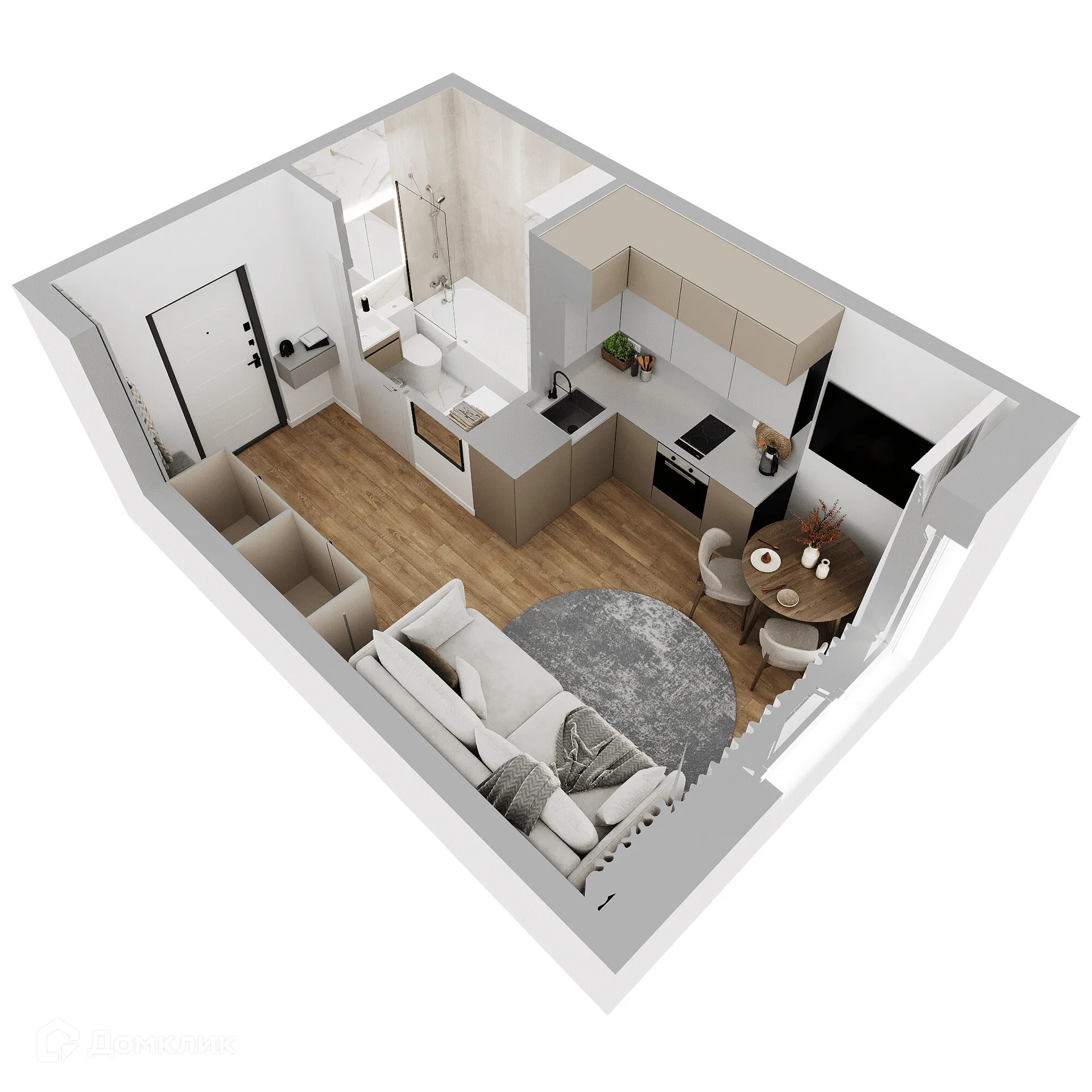 Фото квартиры в ЖК Красное яблоко