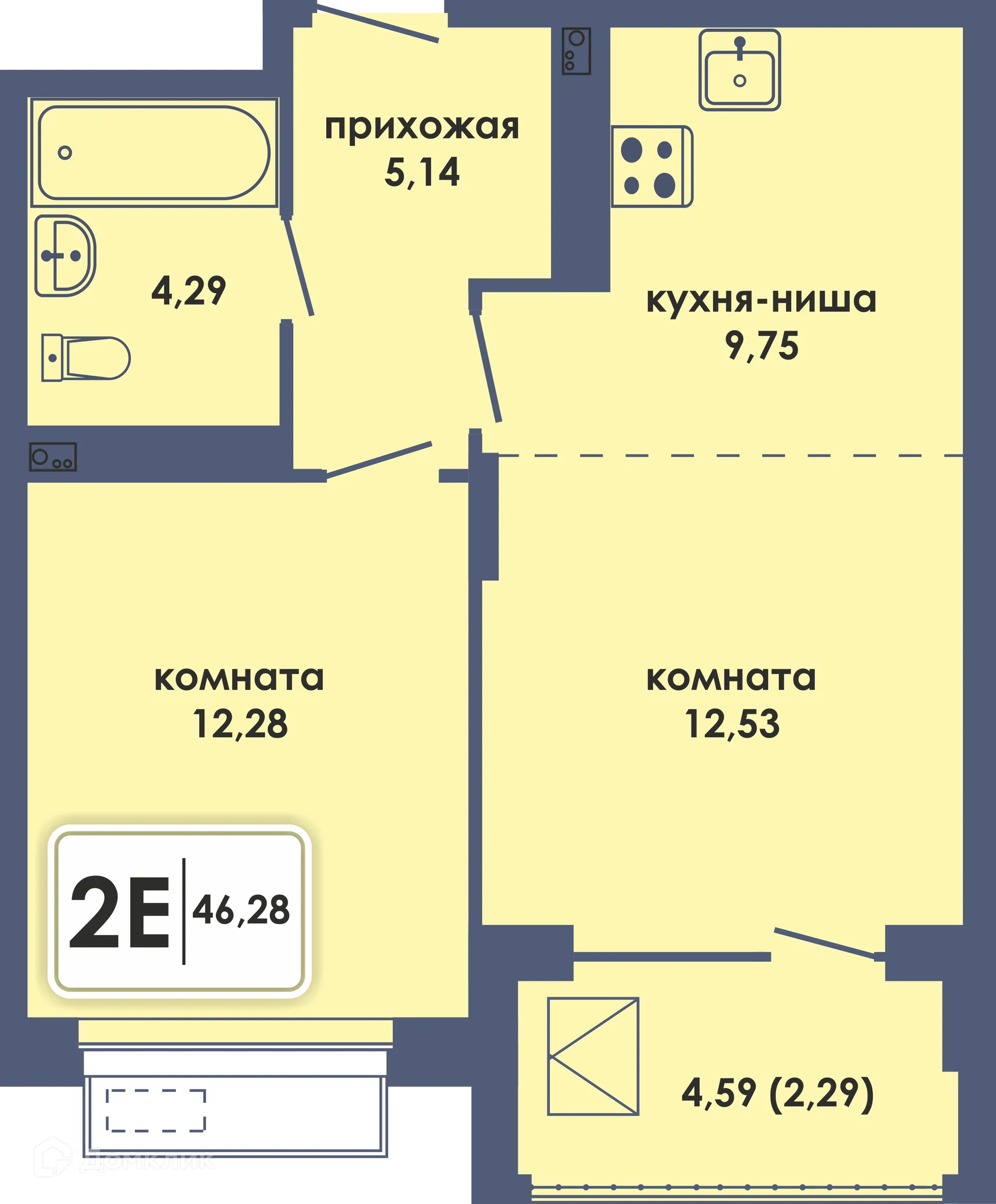 Фото квартиры в ЖК Аксиома