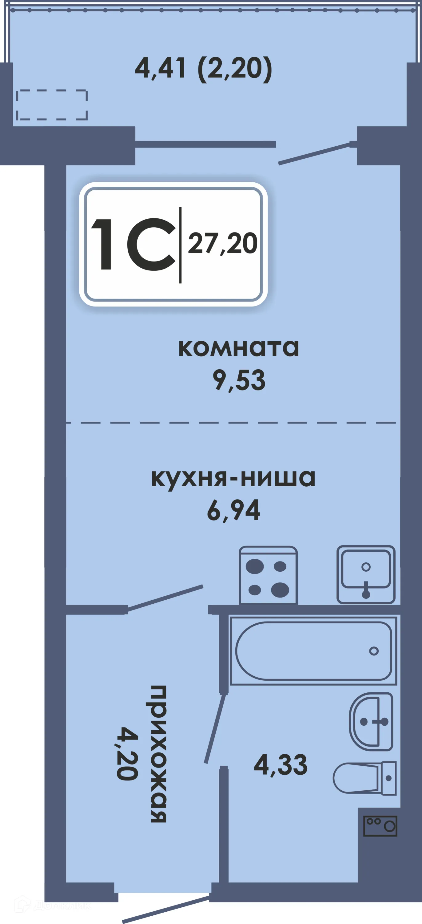 Фото квартиры в ЖК Аксиома