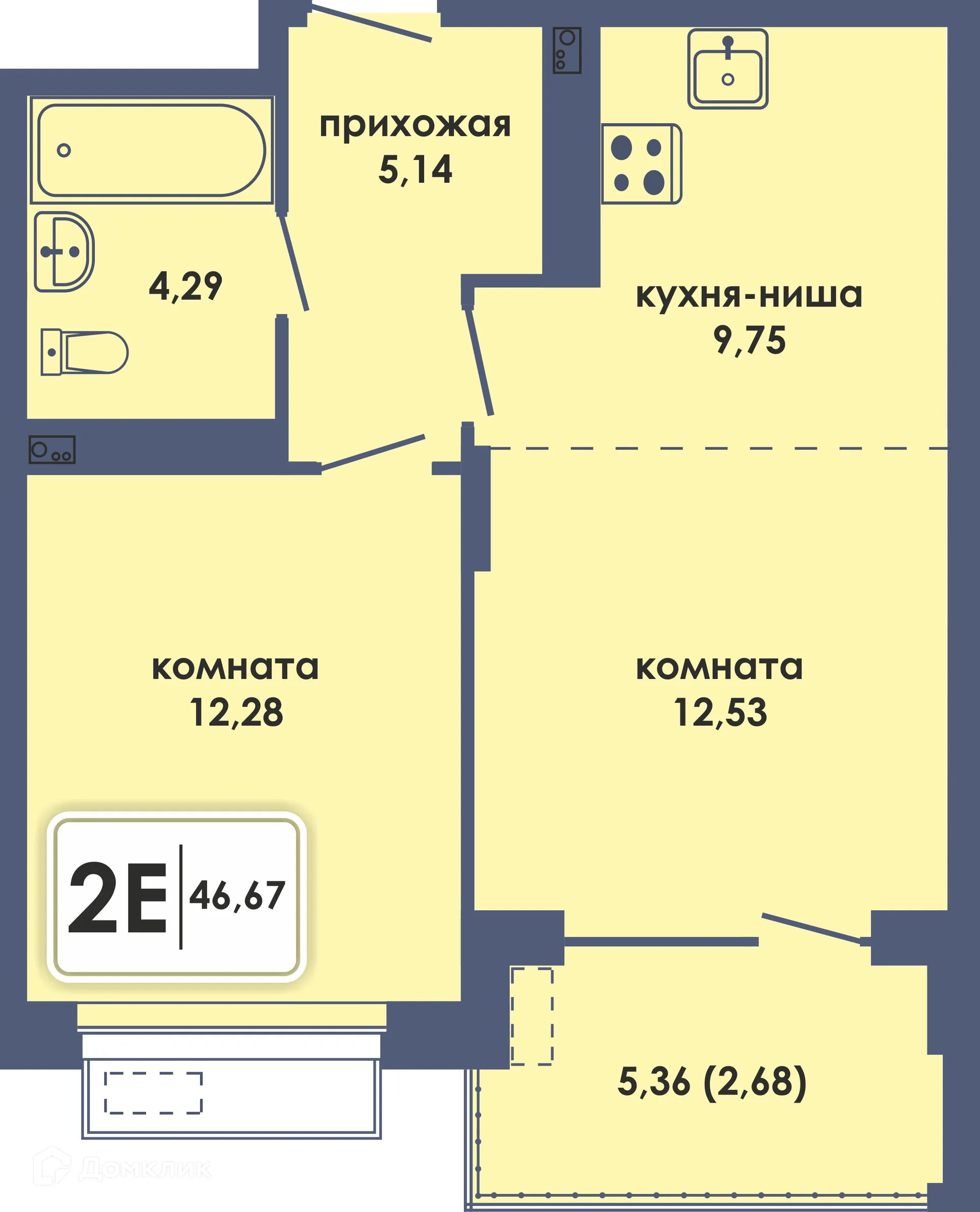 Фото квартиры в ЖК Аксиома