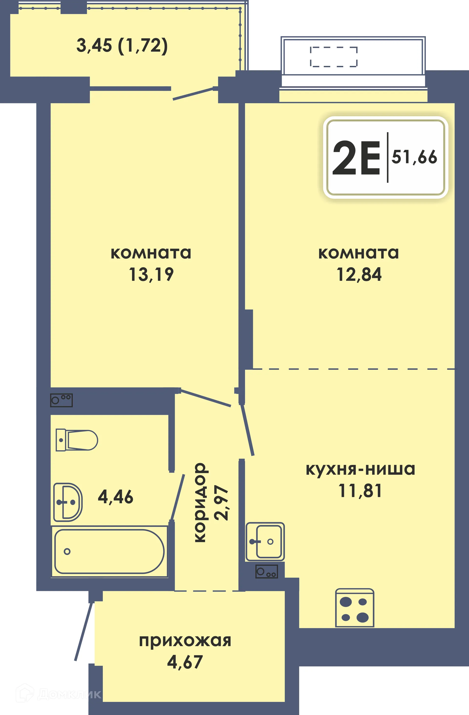 Фото квартиры в ЖК Аксиома