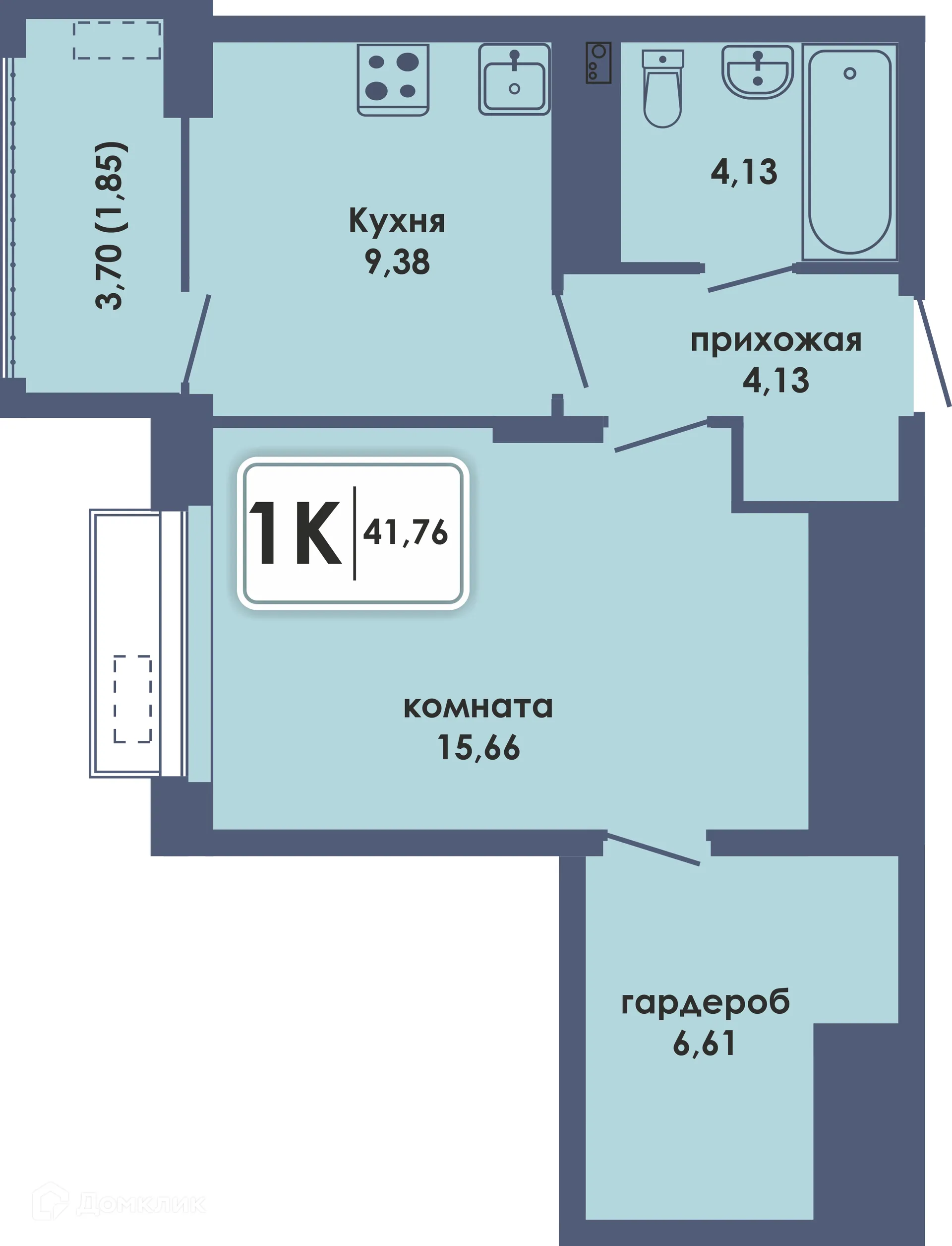 Фото квартиры в ЖК Аксиома