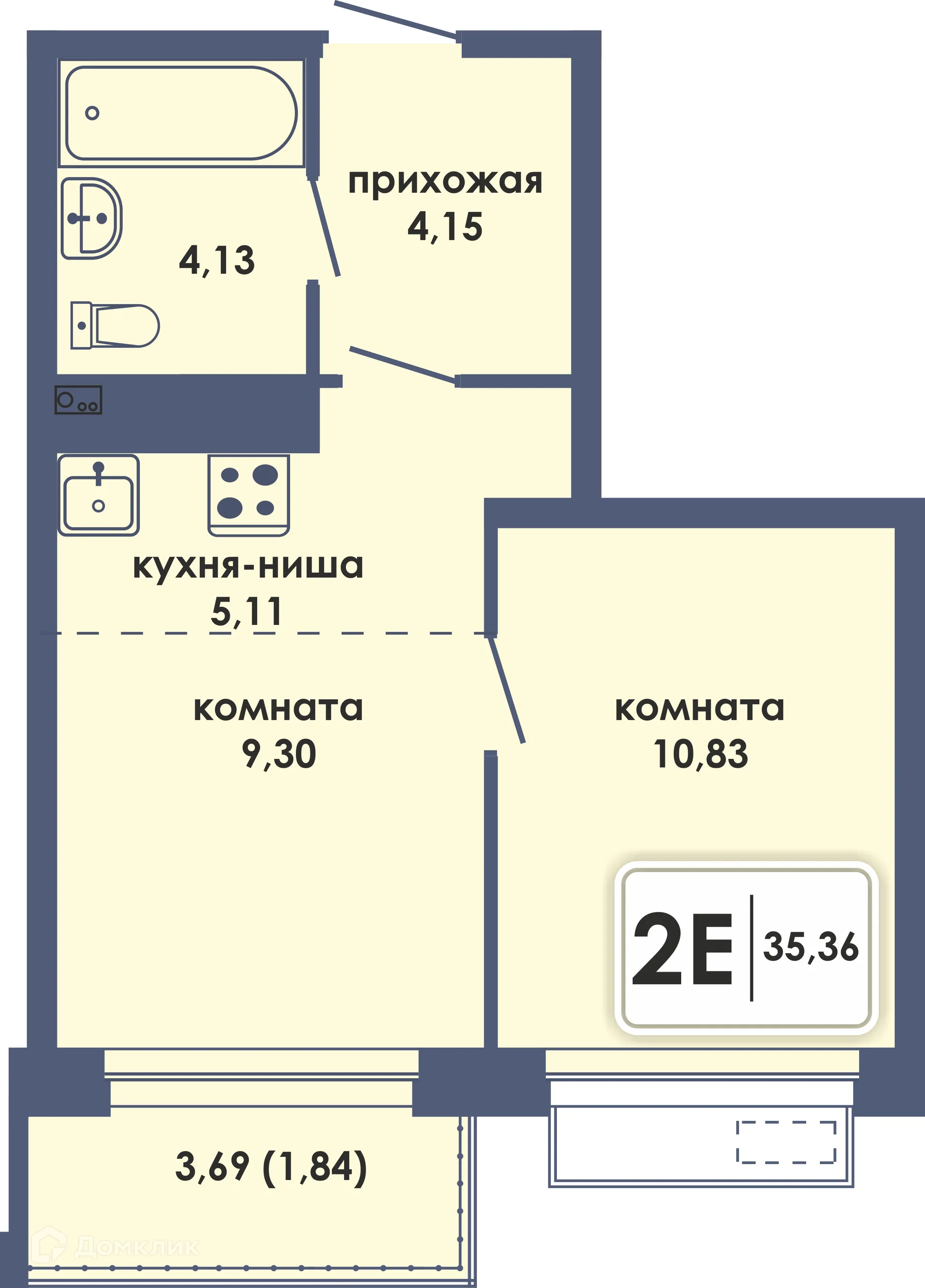 Фото квартиры в ЖК Аксиома