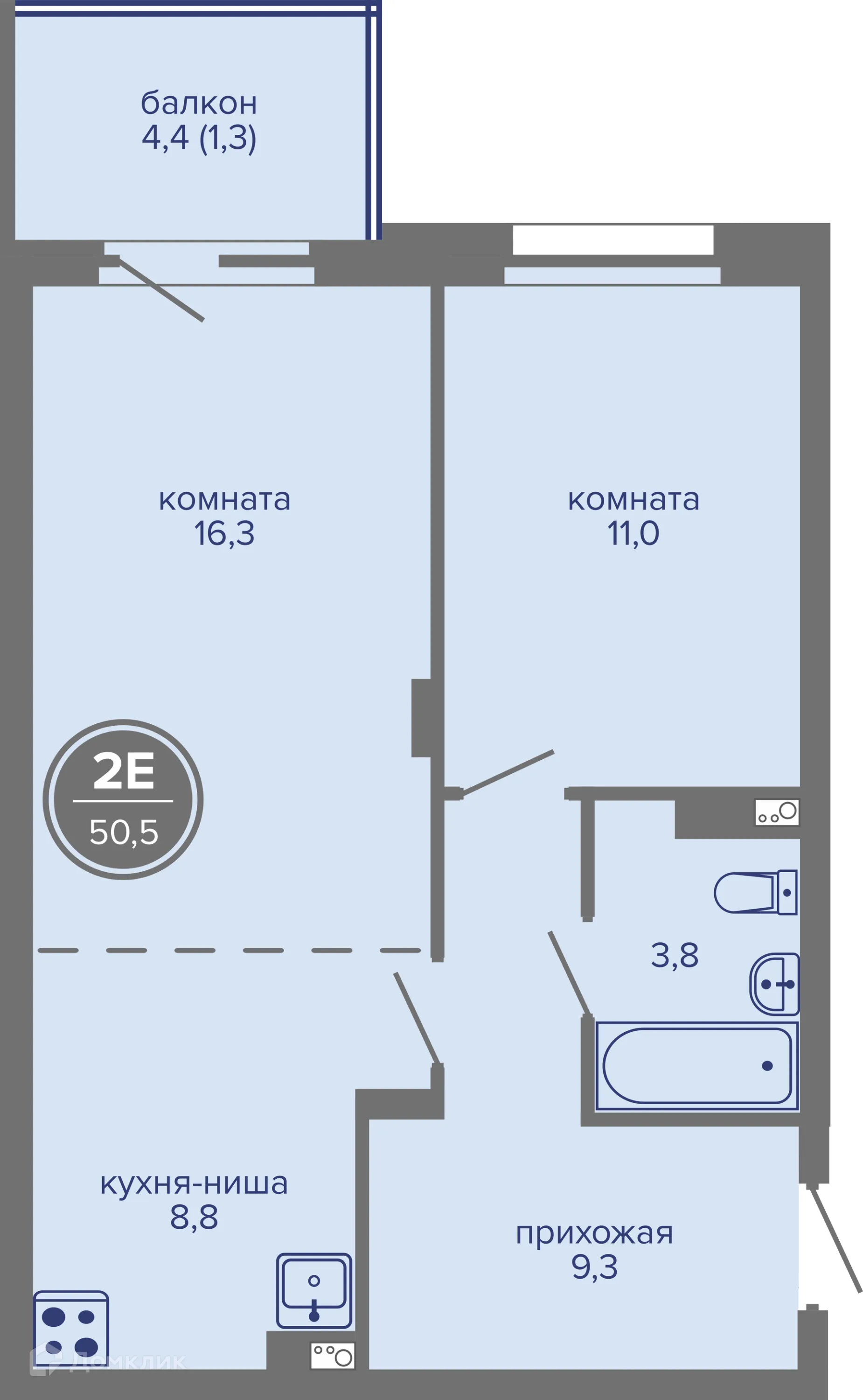 Фото квартиры в ЖК МИР